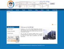 Tablet Screenshot of epcarqatar.com